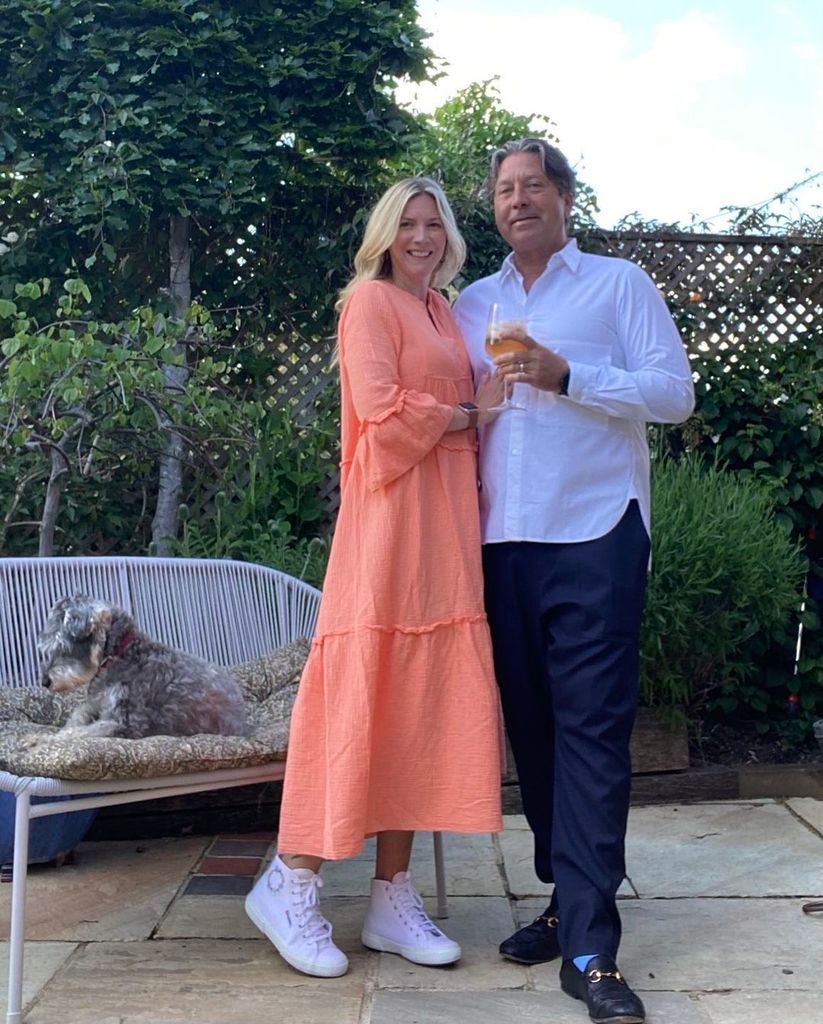 John Torode and Lisa Faulkner's garden