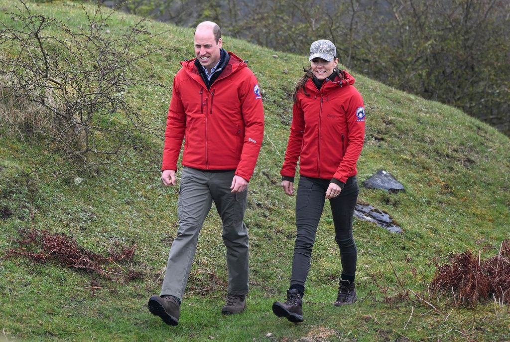 William and Kate arrive in South Wales Valleys