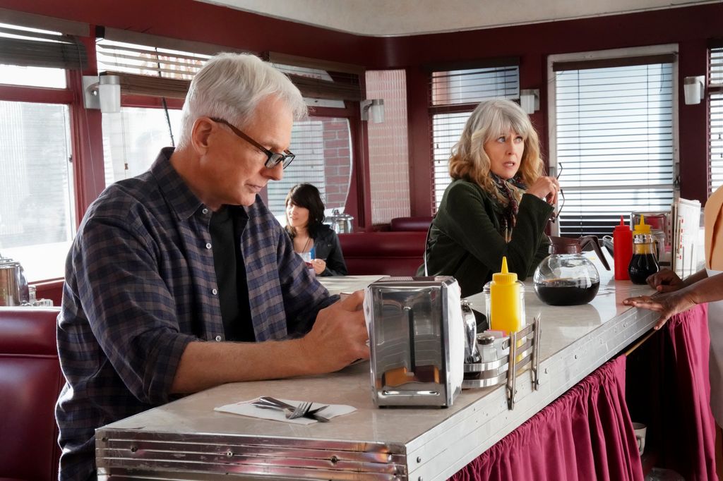 Mark Harmon as NCIS Special Agent Leroy Jethro Gibbs,  Pam Dawber guest stars as Marcie Warren in NCIS 