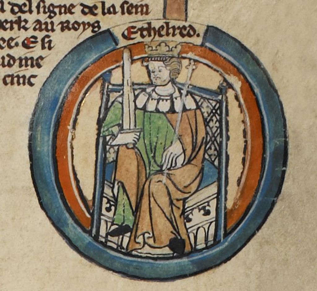 Æthelred died not long after the battle