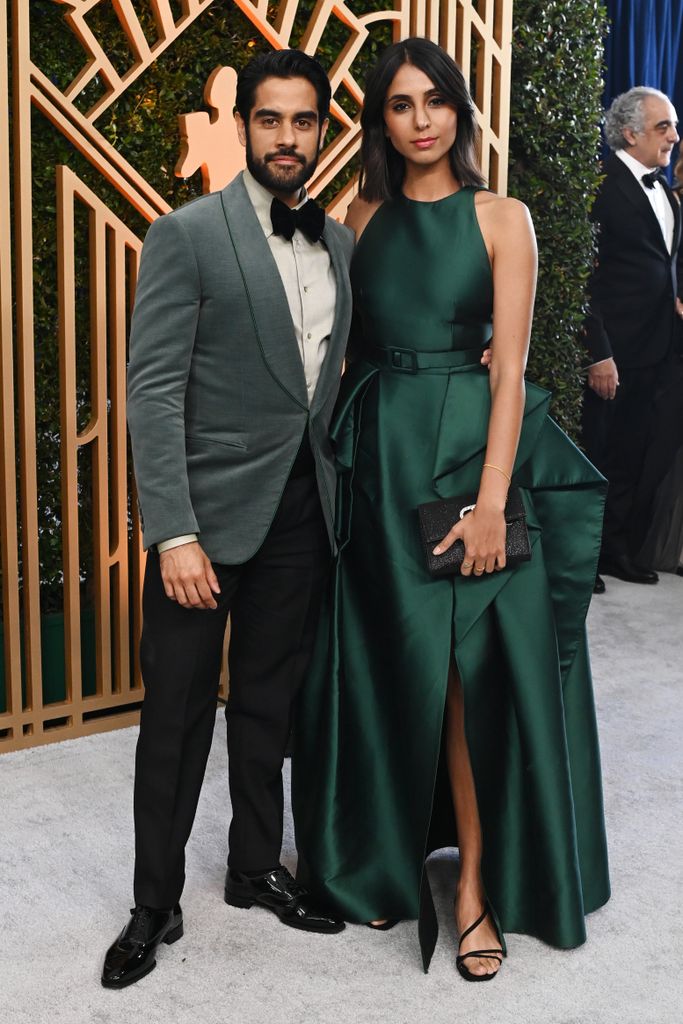 Sacha Dhawan and Anjli Mohindra at the
28th Annual Screen Actors Guild Awards in 2022