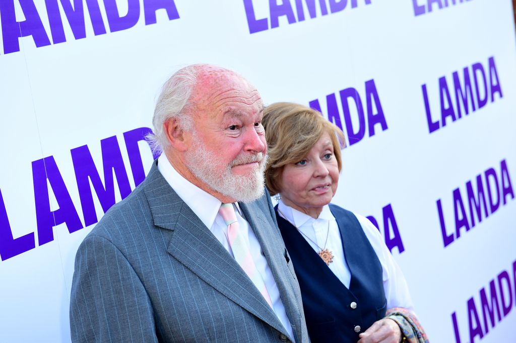 Timothy West and Prunella Scales attending the gala opening of the new London Academy of Music and Dramatic Art centre, London