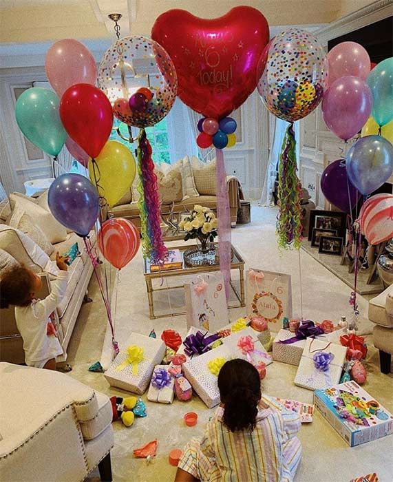 rochelle humes house living room birthday