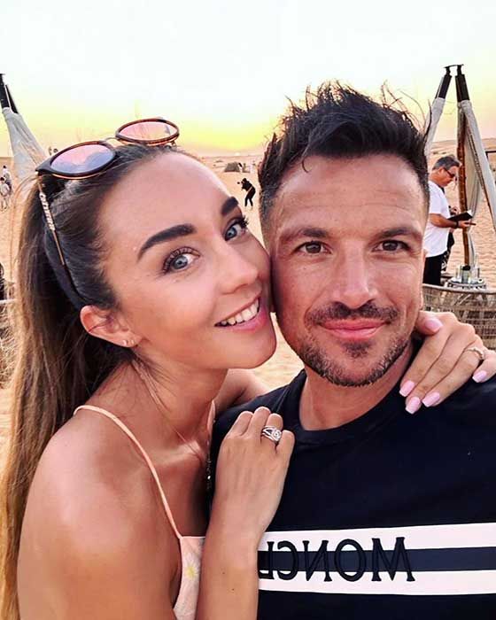 emily andre and peter andre in dubai