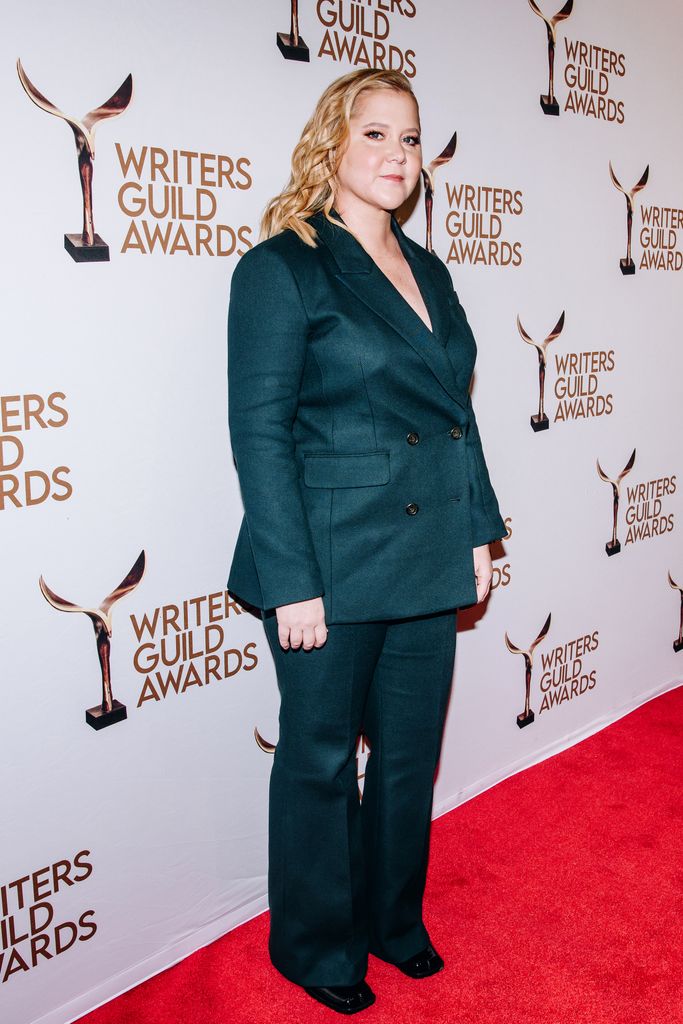 Amy Schumer at the 75th Annual Writers Guild Awards held at New Yorks Edison Ballroom on March 5, 2023 in New York City.