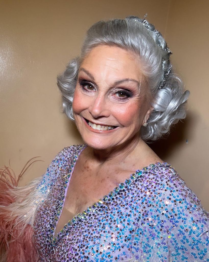 angela rippon in glam