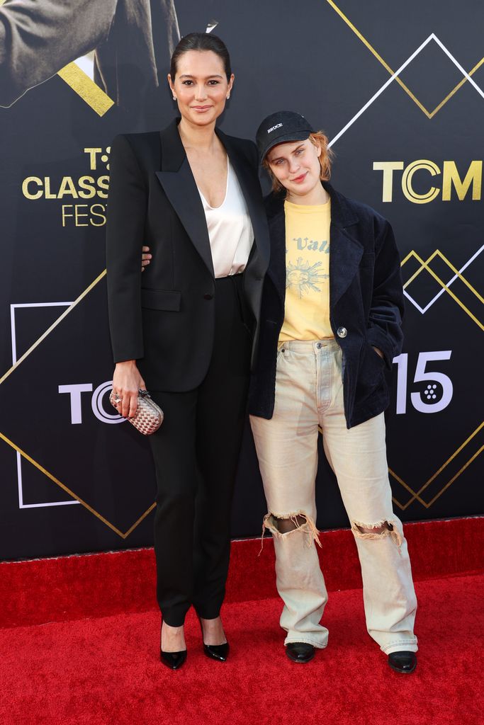 HOLLYWOOD, CALIFORNIA - APRIL 18:  (L-R) Emma Heming Willis and Tallulah Willis attend the Opening Night Gala and 30th anniversary screening of "Pulp Fiction" during the 2024 TCM Classic Film Festival at TCL Chinese Theatre on April 18, 2024 in Hollywood, California. (Photo by Kayla Oaddams/FilmMagic)