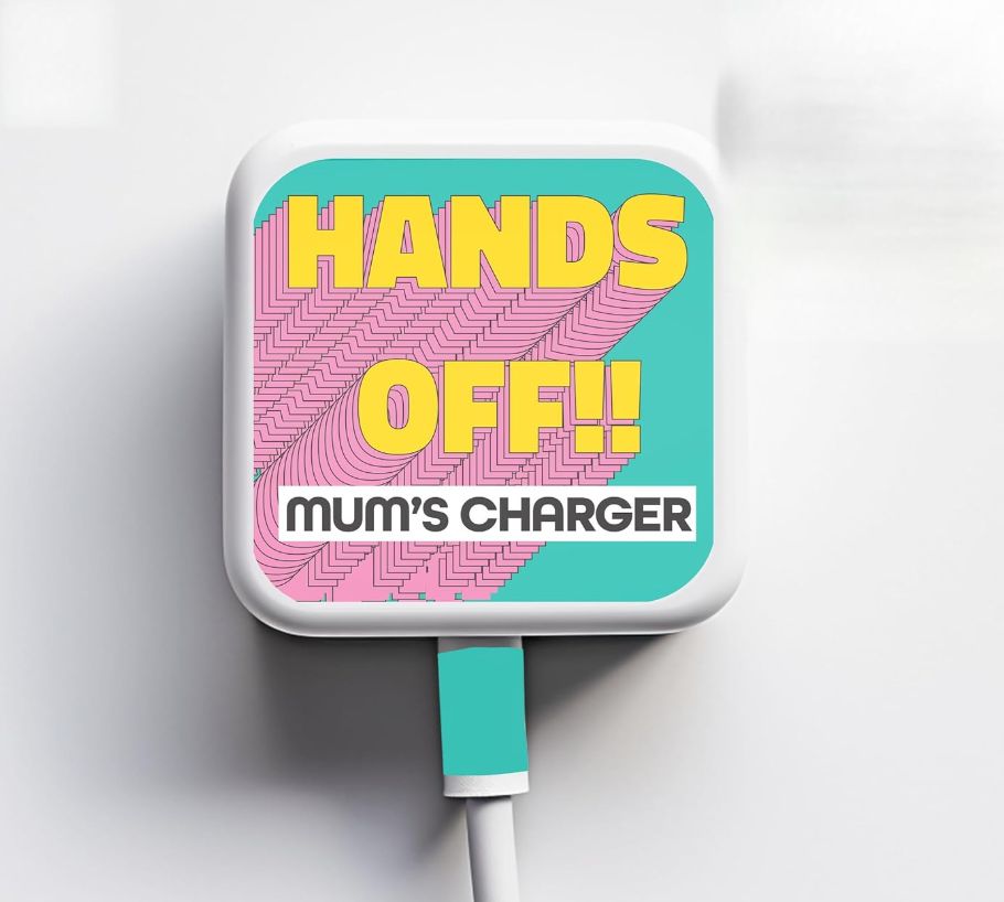 Personalised Charger Sticker Set