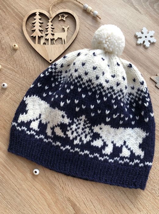 knitted hat pattern etsy