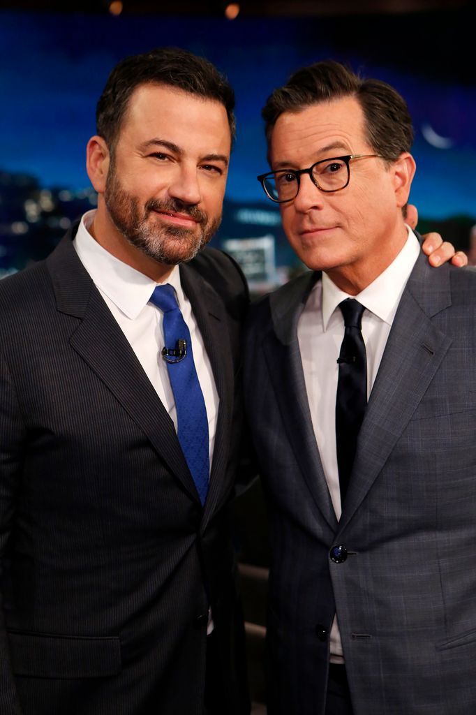 jimmy kimmel stephen colbert
