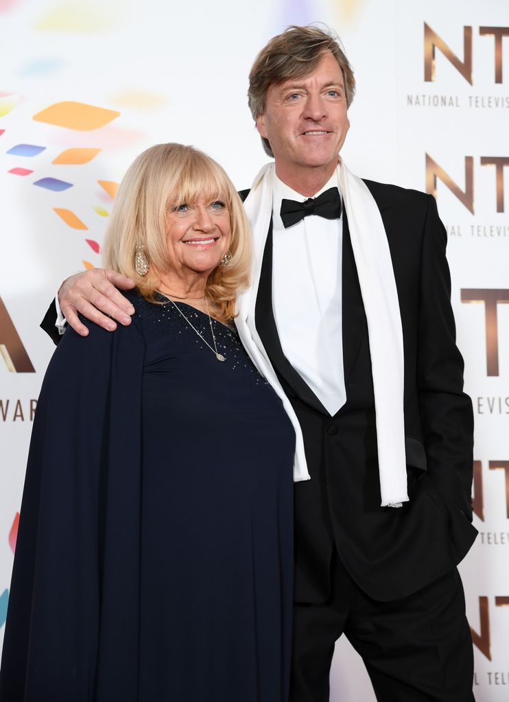 Judy Finnigan and Richard Madeley pose in the winners room during the National Television Awards 2020 at The O2 Arena on January 28, 2020 in London, England