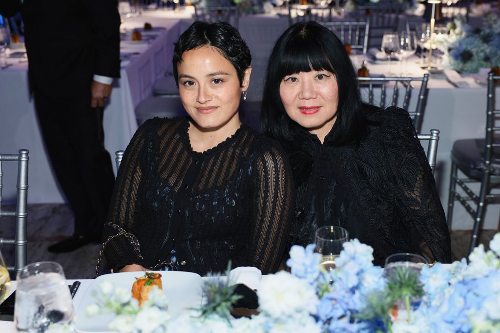 Chase Sui Wonders and Anna Sui attend the 2024 Fragrance Foundation Awards on June 05, 2024 in New York City