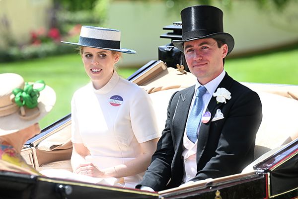 princess beatrice boater hat