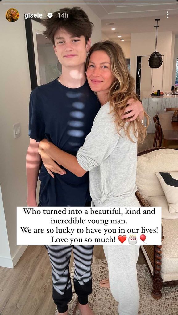 Gisele shares a photo with Jack Moynahan