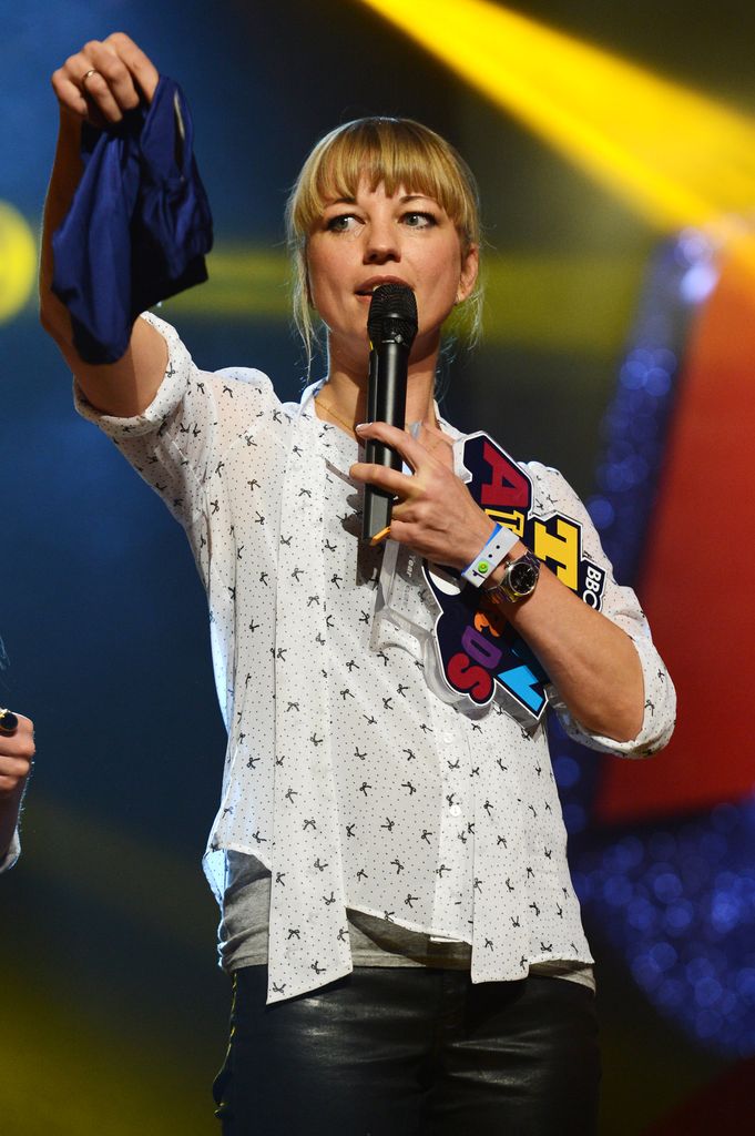 Sara Cox performs at the BBC Radio 1 Teen Awards 2012