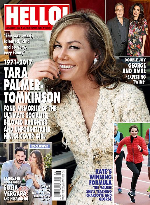 tara palmer tomkinson hello magazine cover