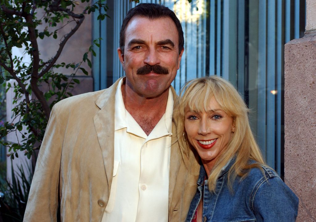 Tom Selleck and wife, Jillie Mack during 8th Anniversary of the Grand Havana Room and the Premiere of James Orr's Documentaries on the Fuente Family - Arrivals at The Grand Havana Room in Beverly Hills, California, United States. (Photo by Arun Nevader/WireImage)