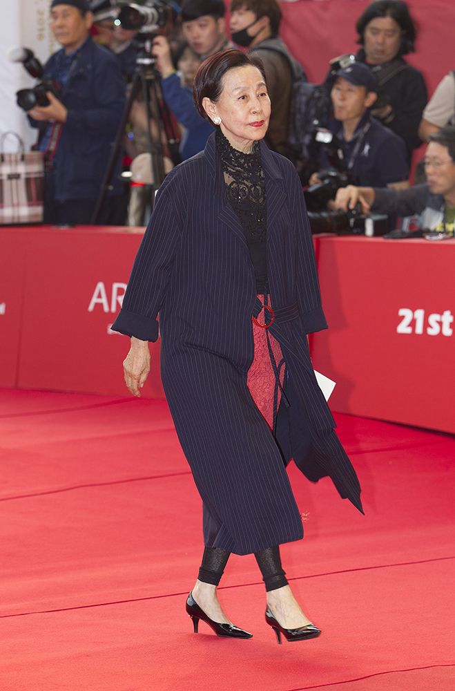 Son Sook at the opening ceremony of the 21st Busan International Film Festival