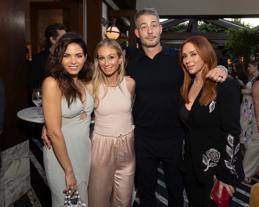 Jenna Dewan (L) with Brian Hallisay and Jennifer Love Hewitt  at ABC's End of Summer Soiree 