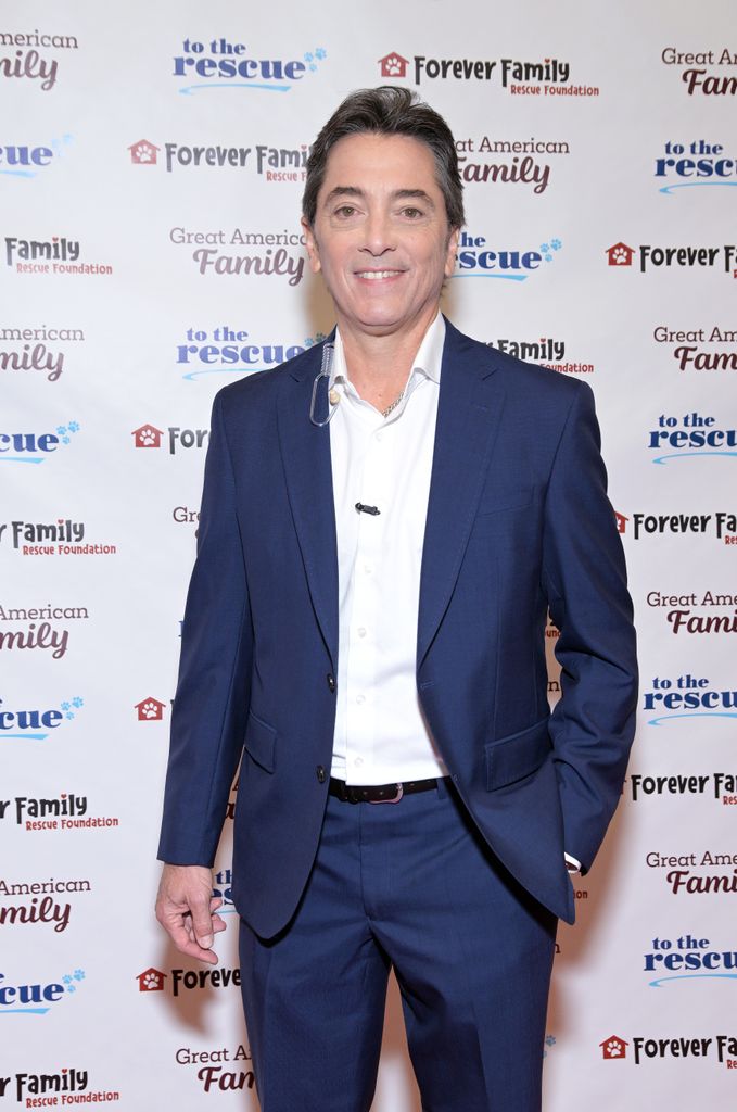 Actor Scott Baio attends the animal rescue telethon "To The Rescue Pup-A-Thon" presented by Great American Family at Vista Studios on February 12, 2023 