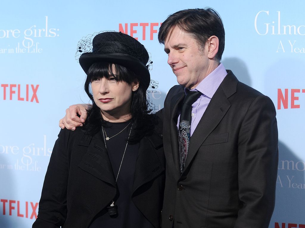 Amy Sherman-Palladino (L) and Daniel Palladino