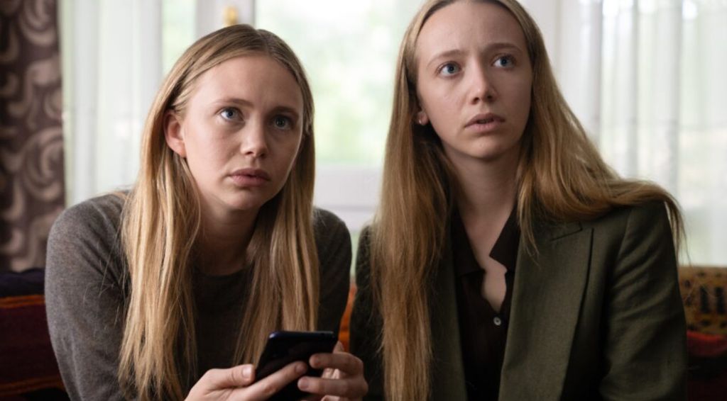 Two twins girls in Girl Taken