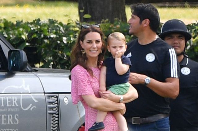 prince louis sucking thumb polo