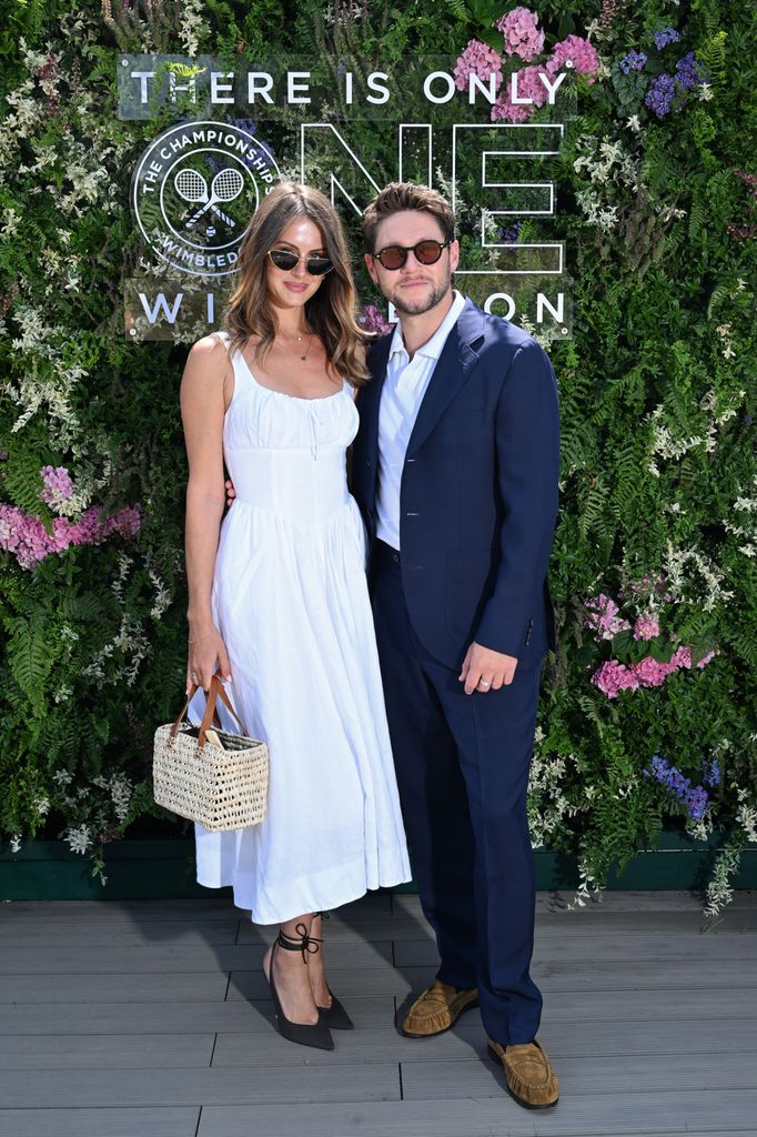 niall horan at wimbledon with girlfriend