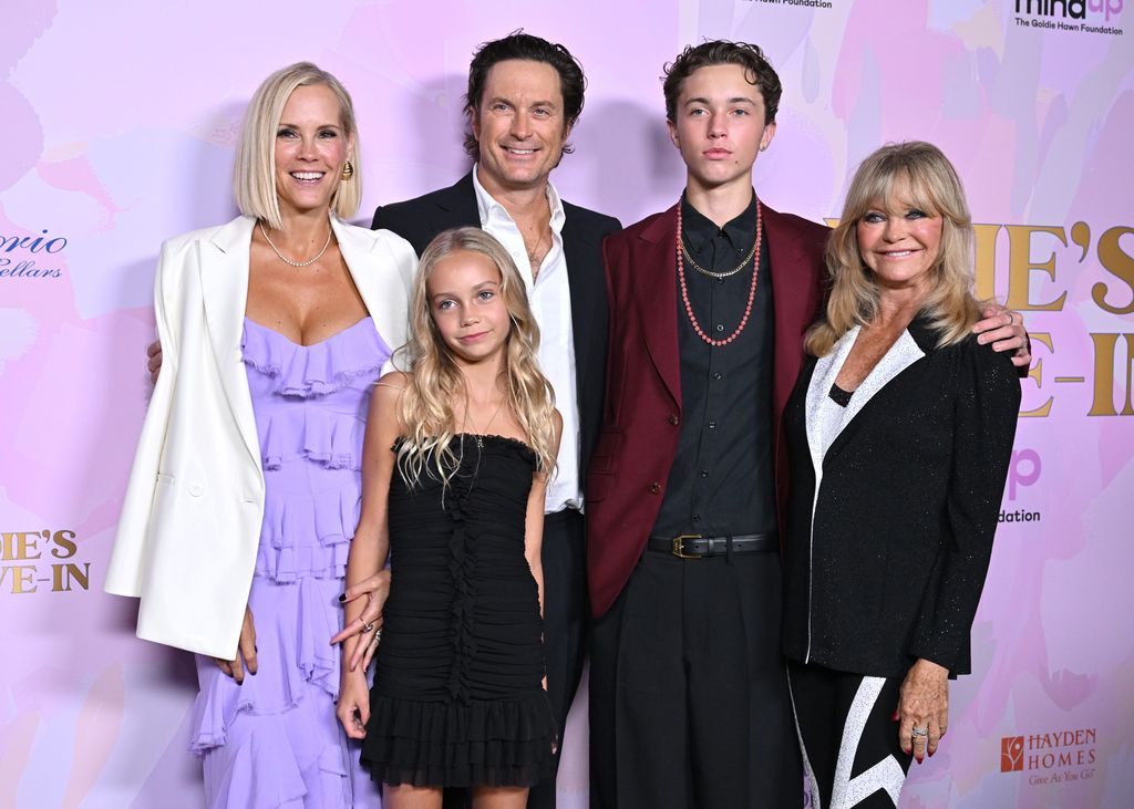 goldie hawn oliver hudson family