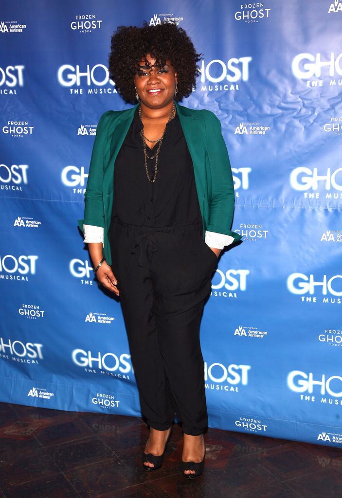 Actress Da'vine Joy Randolph attends "The Ghost Light Sessions" sneak peek at "Ghost The Musical" at the Lunt-Fontanne Theatre on January 19, 2012 in New York City.