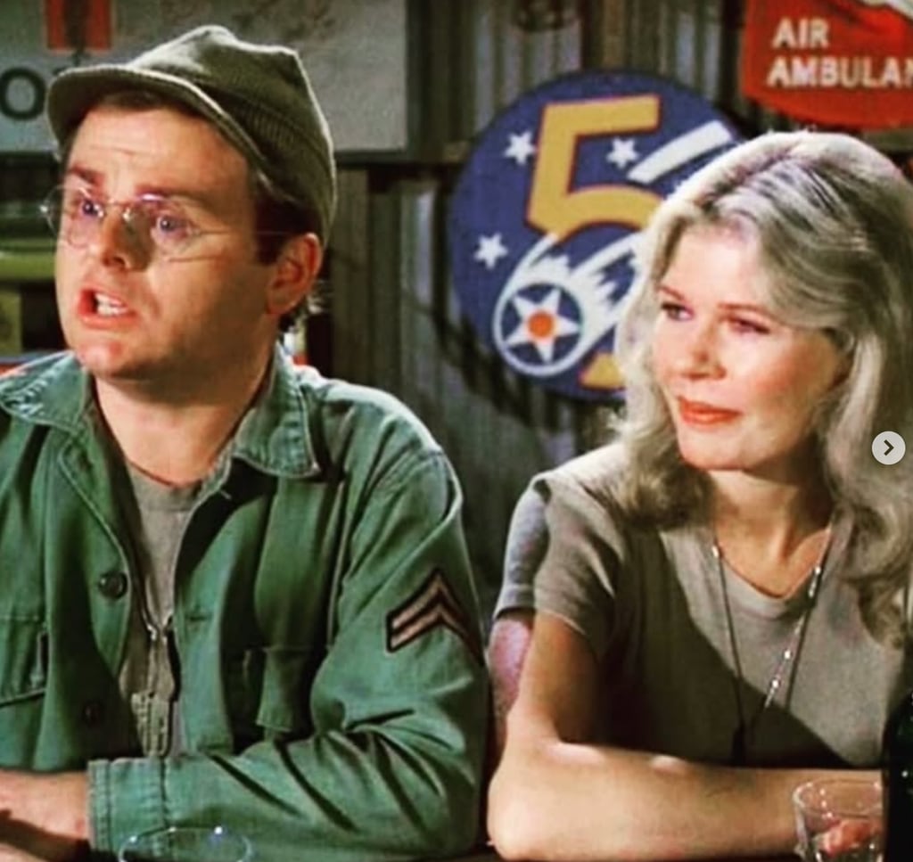 Loretta et co-star Gary Burghoff