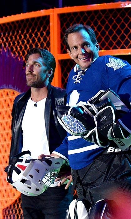 Drake, Will Arnett Celebrate Toronto Maple Leafs Playoff Series Win