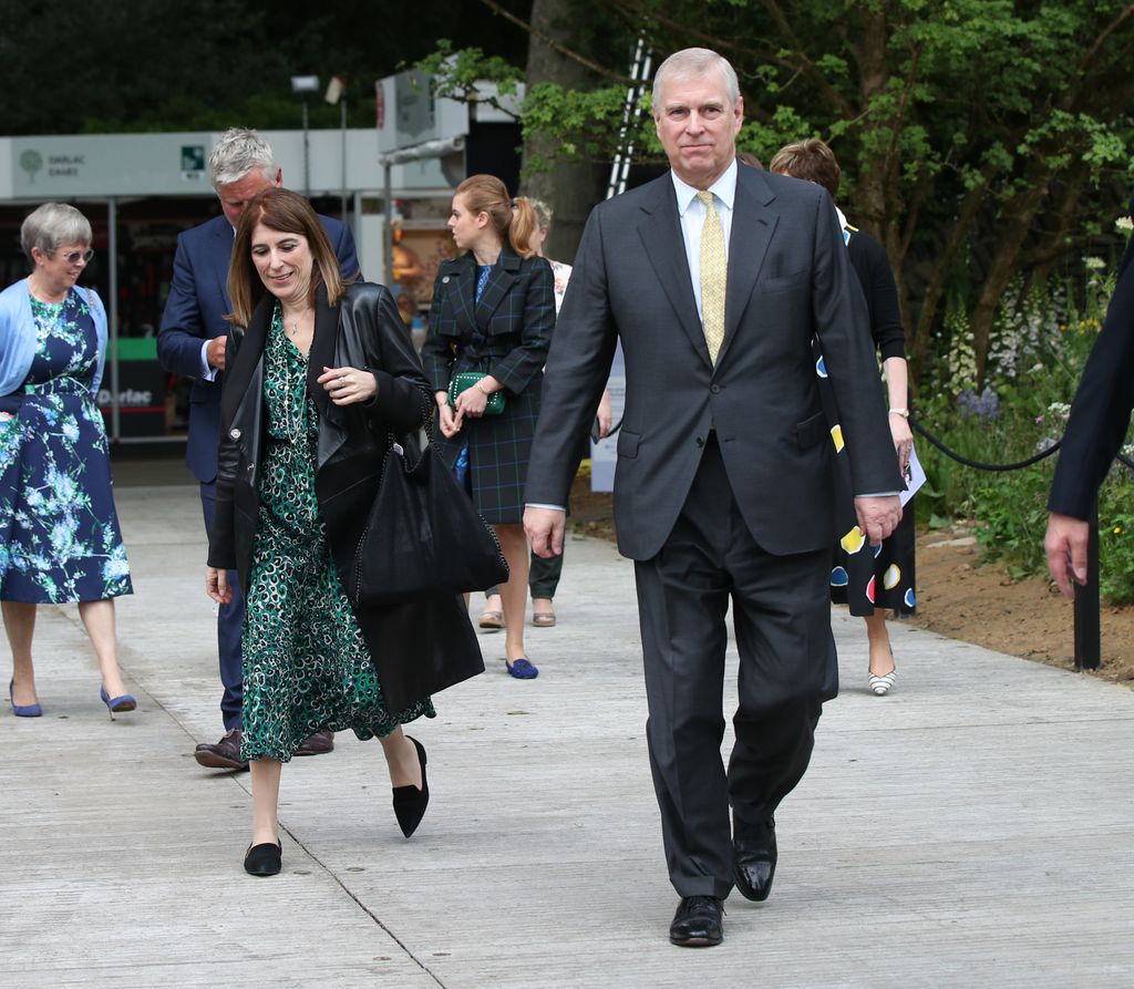 The Duke of York and Amanda Thirsk a few months before the documentary aired.