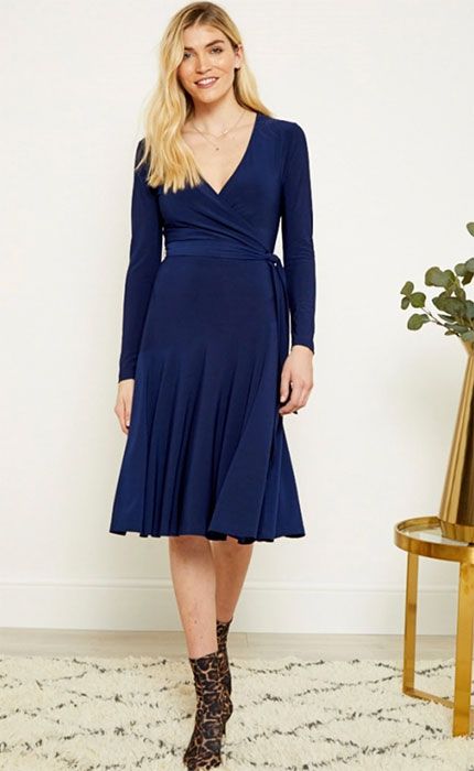 sosandar blue dress
