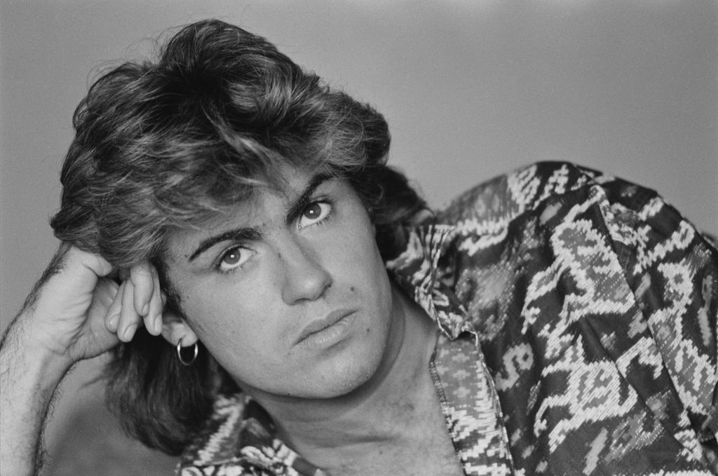 George Michael, of Wham!, in a Sydney hotel room during the pop duo's 1985 world tour, January 1985. 'The Big Tour' took place in UK, Japan, Australia , China and the United States
