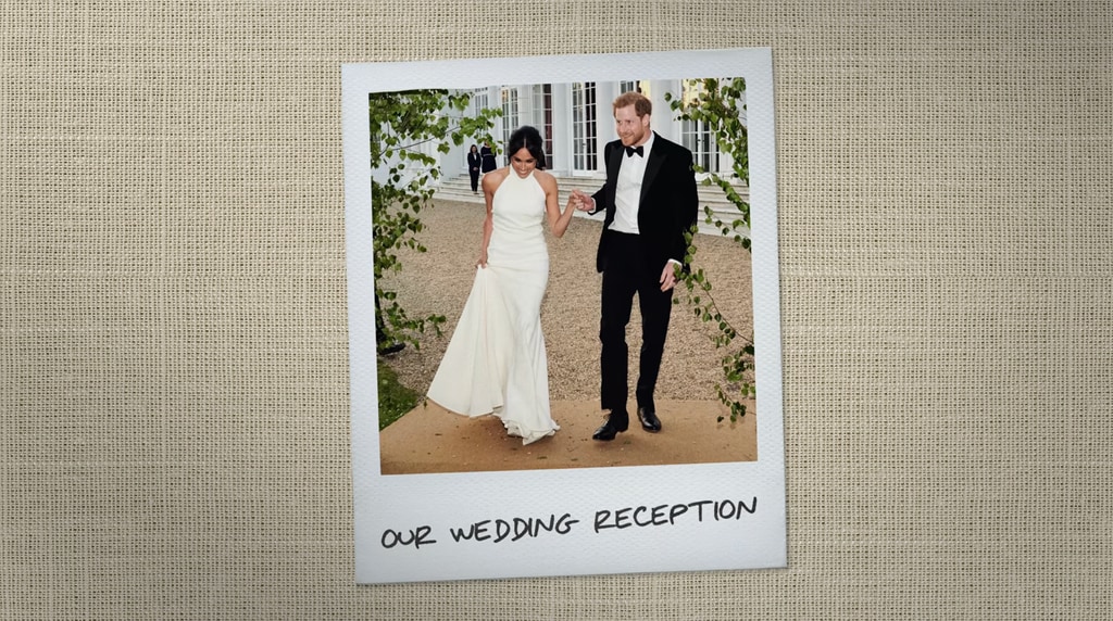 Meghan Markle shared a new picture from her and Harry's wedding reception