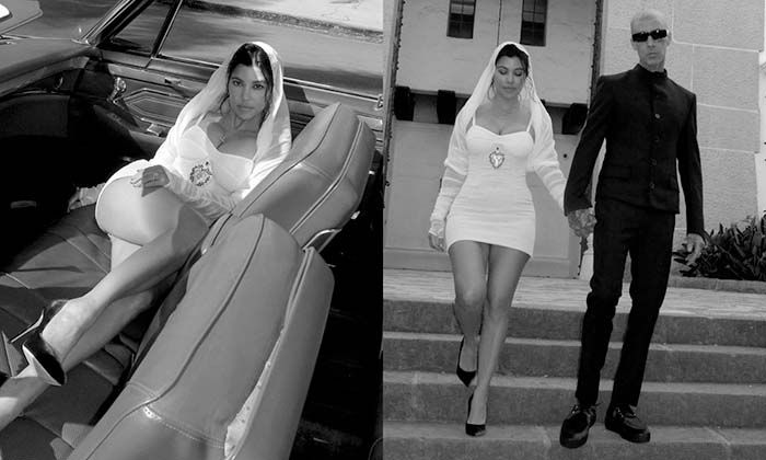 kourtney kardashian wedding dress