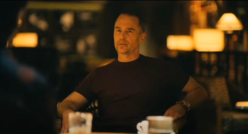 Sam Rockwell made a surprise appearance