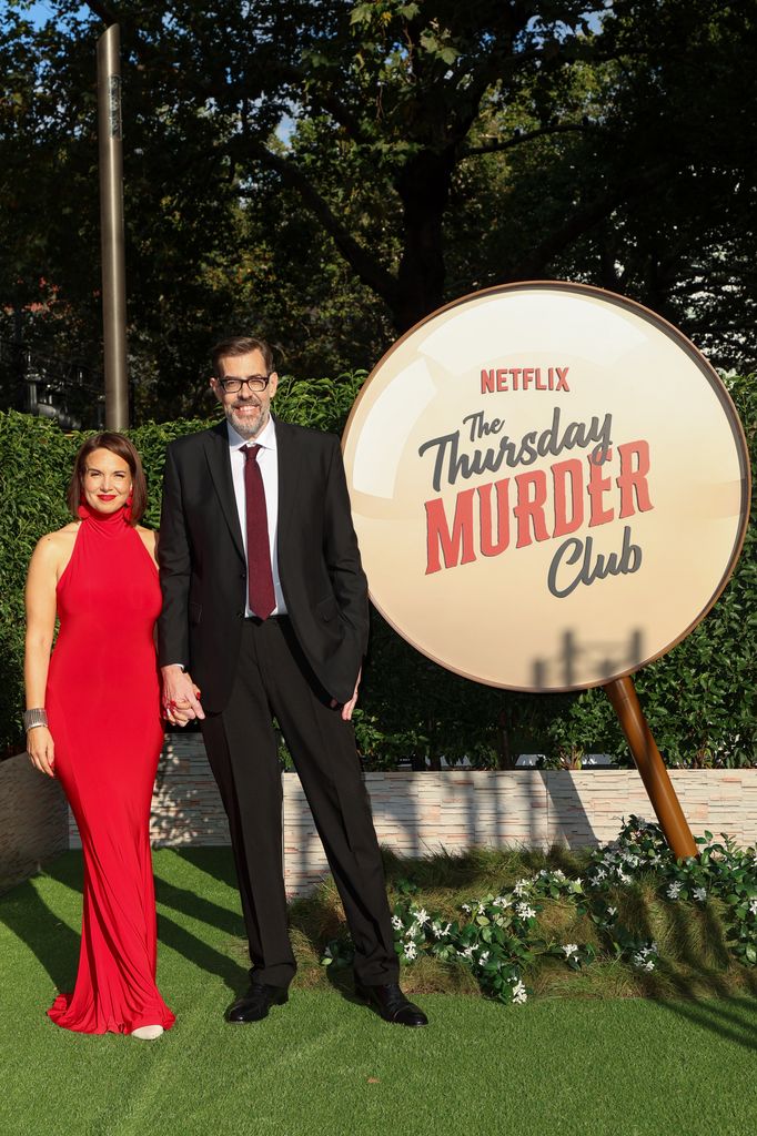 Ingrid and Richard at the UK Premiere of Netflix's The Thursday Murder Club
