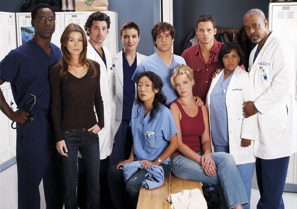 The cast of Grey's Anatomy in 2006