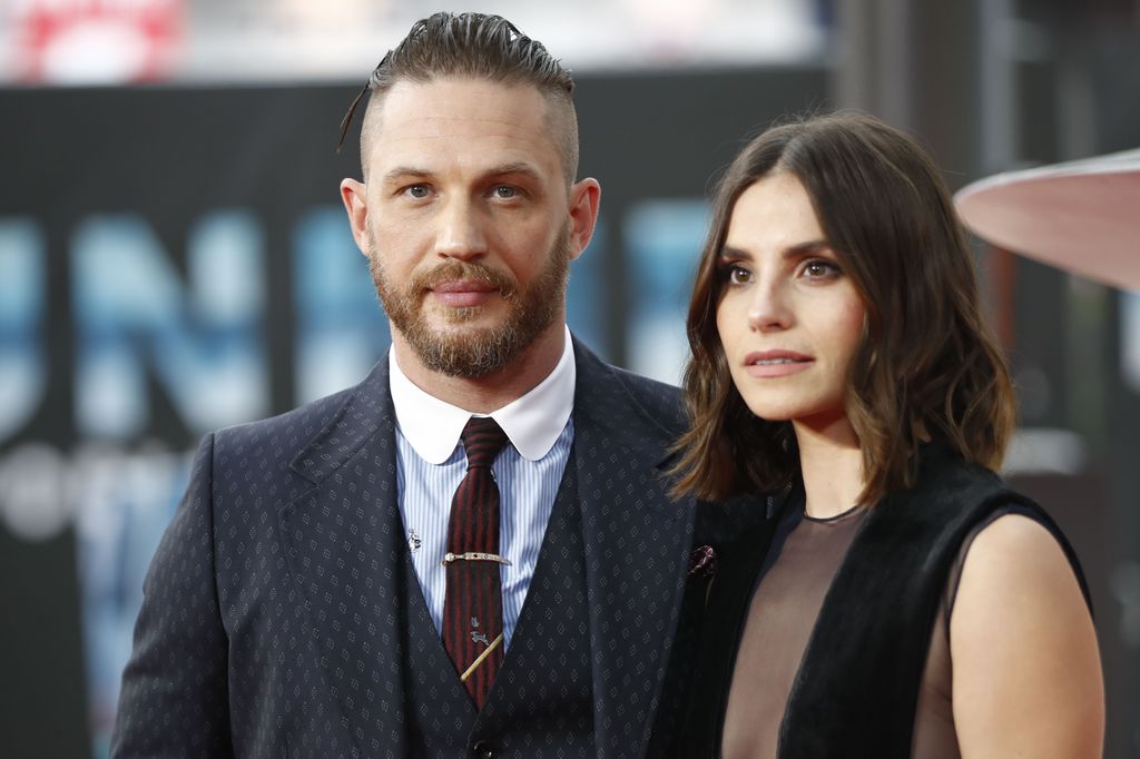 Tom Hardy was spotted being the perfect husband and father in Cannes