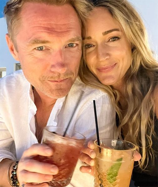 Ronan Keating and wife Storm looked so loved up in 'celebration' post ...