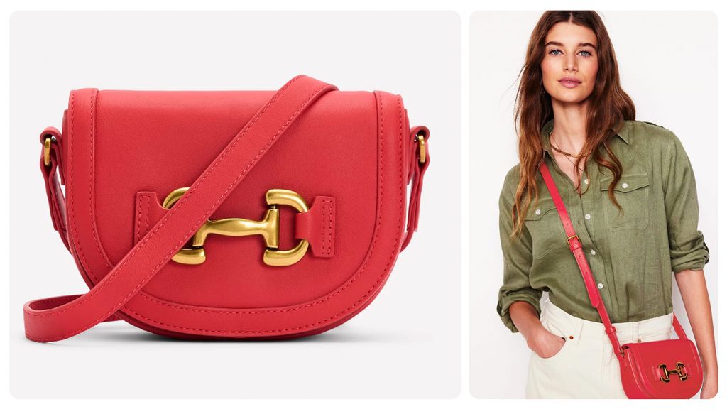Boden Cross Cross en Red y Snaffle Gucci 