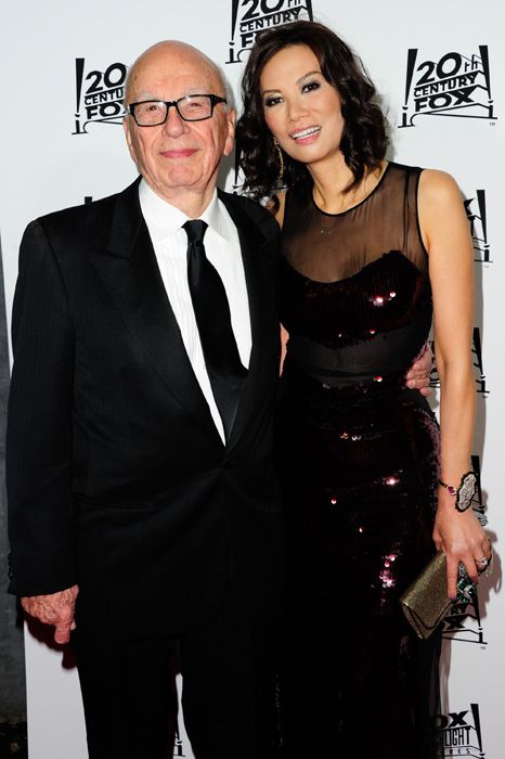 Rupert Murdoch and Wendi