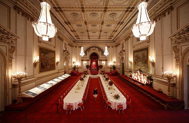 buckingham palace ballroom