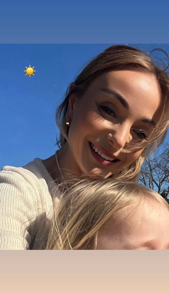 Helen George shares adorable glimpse of rarely-seen daughter