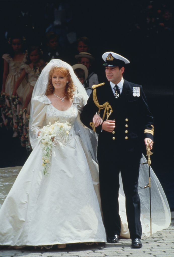 Sarah married Prince Andrew in 1986
