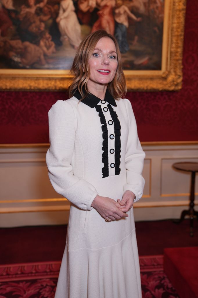 Royal Commonwealth Society Ambassador Geri Halliwell-Horner, during a reception to celebrate the winners of the Queen's Commonwealth Essay Competition at St James's Palace on November 20, 2025