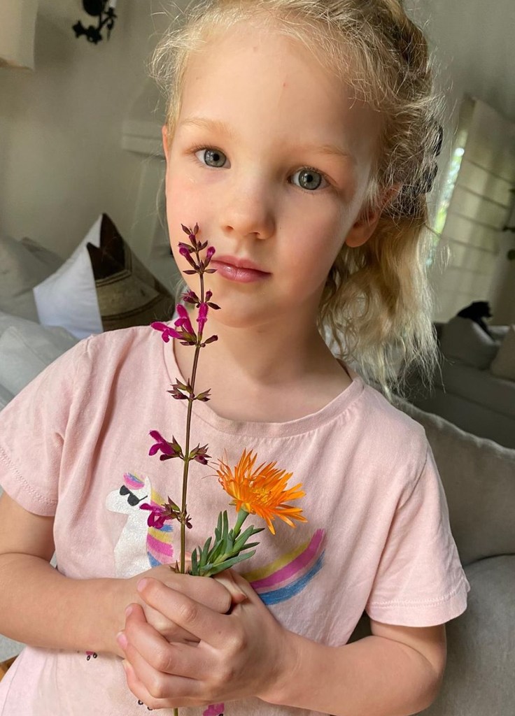 Photo shared by James Van Der Beek on Instagram January 25, 2025 of his daughter Annabel Leah in honor of her 11th birthday