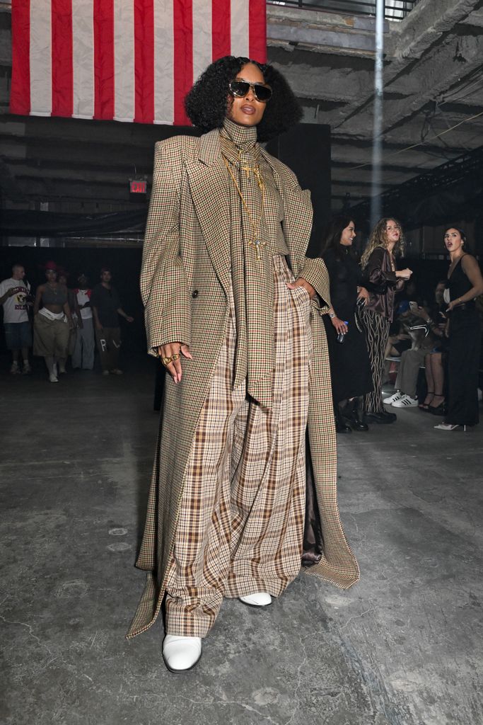 Ciara at Willy Chavarria RTW Spring 2025 as part of New York Ready to Wear Fashion Week on September 6, 2024 in New York, New York.  (Photo by Gilbert Flores/WWD via Getty Images)